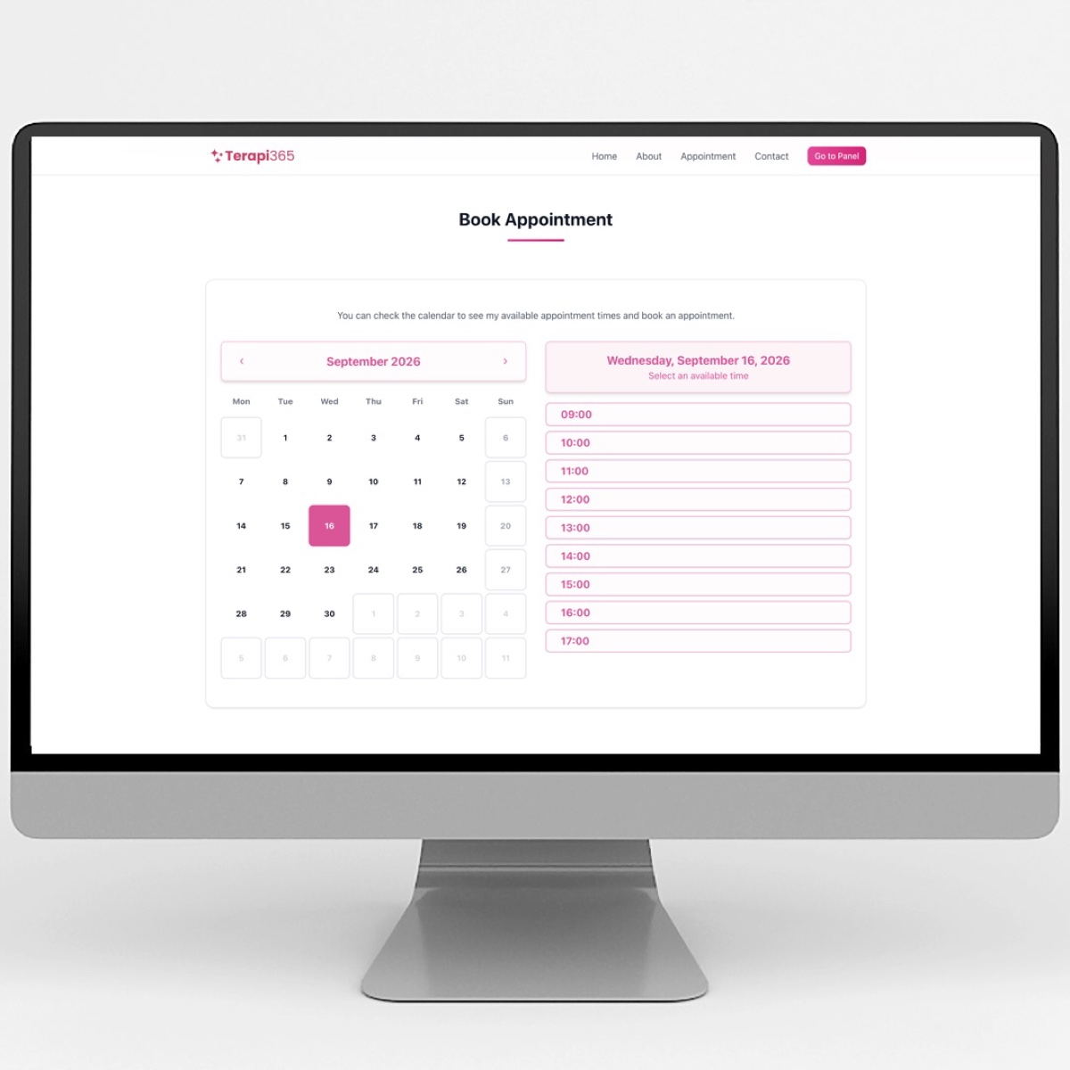 Easily Book an Appointment! - Görsel